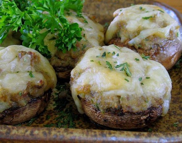 Australian Richies Stuffed Mushrooms Appetizer