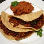 Beef and Chorizo Tacos recipe