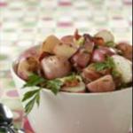 Grilled New Potato Salad with Bacon and Scallions recipe