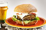 American Black Sesame Vegie Burgers With Wasabi Yoghurt Recipe Appetizer