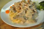 Russian Russian Stroganoff with Bacon Dinner