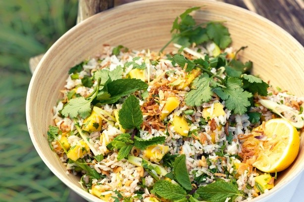 Canadian Mango Rice Salad Recipe Appetizer