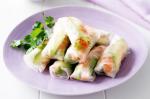 Canadian Avocado And Vegetable Ricepaper Rolls Recipe Dessert