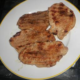 Australian Garlic and Soy Grilled Pork Chops BBQ Grill