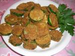 Australian Clares Baked Zucchini Coins Appetizer