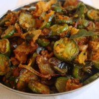 Indian Spicy Thondekai Appetizer