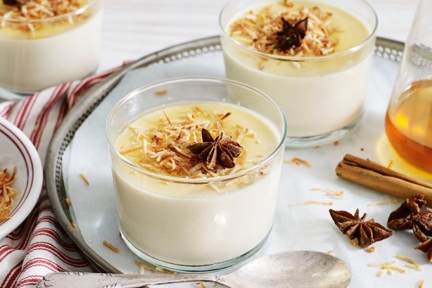 Australian Spiced Honey Panna Cotta Recipe Dessert