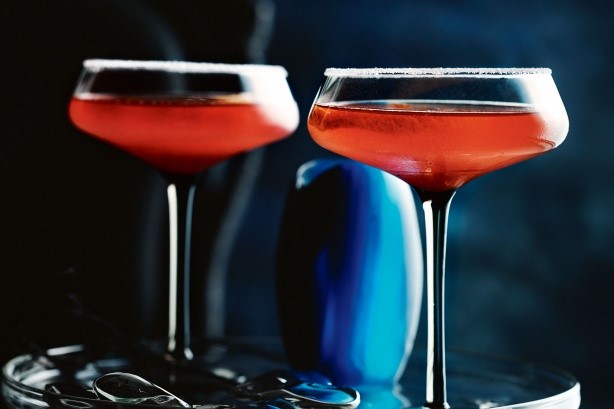 Australian Strawberry Gin Martini Recipe Appetizer