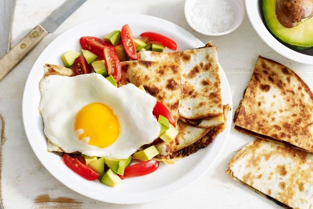 Australian Vegemite Breakfast Quesadilla Recipe Appetizer