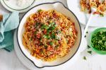 Australian Chicken And Bacon Ragu With Spaghetti Recipe Appetizer