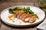 Pan Seared Pork Loin With Cos Lettuce Recipe recipe