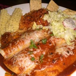 Australian Shrimp and Crab Enchiladas Dinner