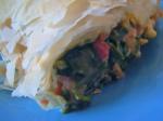 American Tropical Silverbeet chard Phyllo Appetizer
