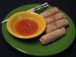 Canadian Baked Chicken Spring Rolls Appetizer