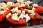 Moroccan Roasted Red Peppers With Feta Capers and Preserved Lemons BBQ Grill