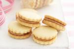 British Peanut Caramel Cream Biscuits Recipe Breakfast