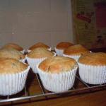 American Coconut Muffins with Chocolate Chips Dessert