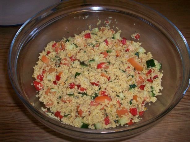 American Couscous Salad 12 Appetizer