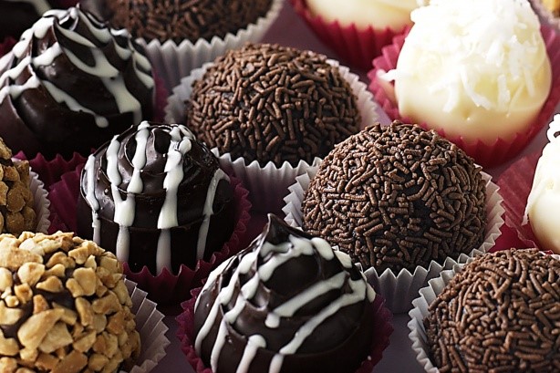 American Dark Chocolate And Rum Truffles Recipe Dessert