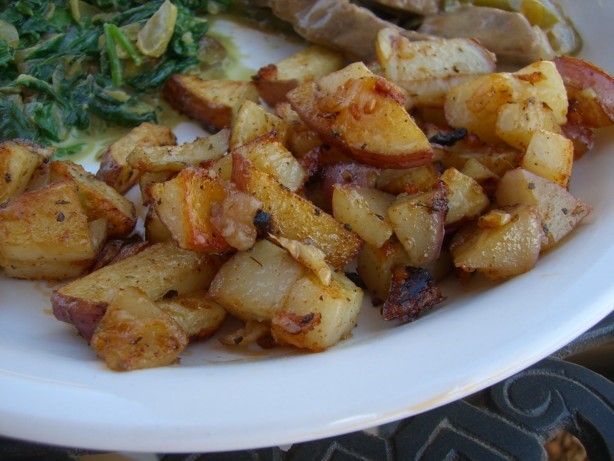 American Garlicroasted New Potatoes Appetizer