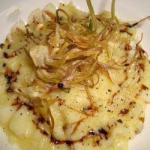 British Risotto Al Castelmagno E Pere Appetizer