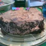 British Chocolate Cake with Mocha Frosting Dessert