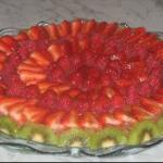 Australian Chocolate Mosaic Fruit Tart Dessert