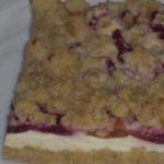 Plum Cheese Cake from the Plate recipe