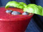 American Blue and Red Berry Smoothie Appetizer