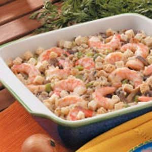 American Wild Rice Shrimp Bake Appetizer