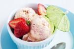 American Strawberry Crunch Icecream Recipe Dessert