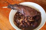 Canadian Braised Hare with Toulouse Sausage and White Beans Appetizer