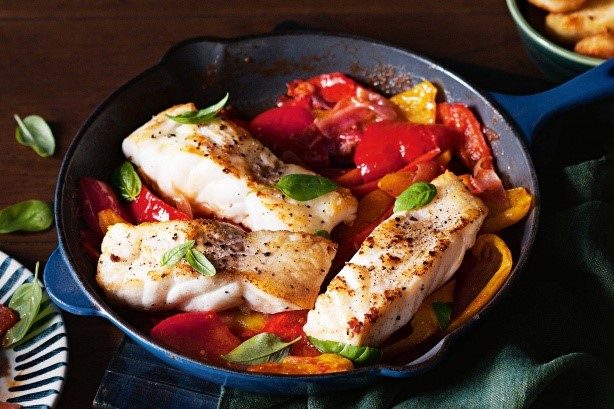 Australian Grilled Fish With Peperonata Recipe Appetizer