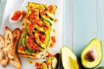 Australian Baked Ricotta With Avocado And Tomato Dressing Recipe Appetizer