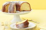 Australian Marthas Lemonginger Bundt Cake Recipe Dessert