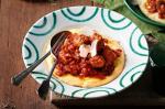 Australian Soft Polenta With Braised Sausage Recipe Appetizer