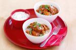 American Chicken Tikka Masala With Coriander Raita Recipe Appetizer