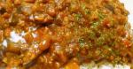 American Easy Summer Veggie Keema Curry with Lots of Eggplant Appetizer