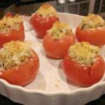American Tomatoes Stuffed with Quinoa Herbs and Cheese Dinner
