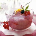 American Mousse of Summer Fruit Dessert