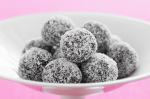 British Glace Cherry Truffles Recipe Dessert