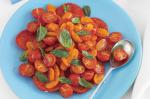 British Warm Tomato Salad Recipe Appetizer