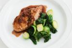 Australian Chicken With Thyme And Vinegar Sauce Recipe Dinner