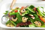 American Mushroom Prosciutto And Spinach Salad Recipe Dinner