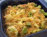 American Zesty Broccoli and Cauliflower Au Gratin Dinner