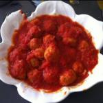 Italian Meatballs with Sauce 3 Appetizer