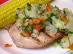 Indian Grilled Chicken With Pineapple Relish low Fat BBQ Grill