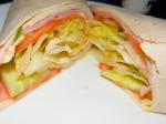American Chicken and Ham Wrap Appetizer