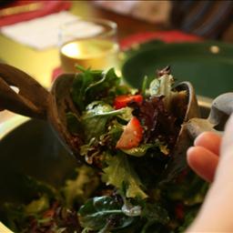 Canadian Spring Mix Strawberry Salad Dessert