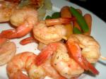 Australian Spicy Shrimp prawn Skewers BBQ Grill
